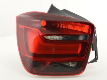 LED-takavalot BMW serie 1 F20/F21 vm. from 2011 punainen/musta Takavalot 3