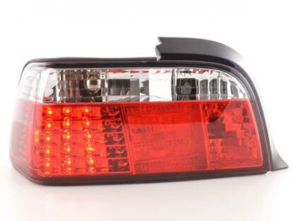 LED-takavalot BMW serie 3 Coupe type E36 vm. 91-98 kirkas/punainen Takavalot