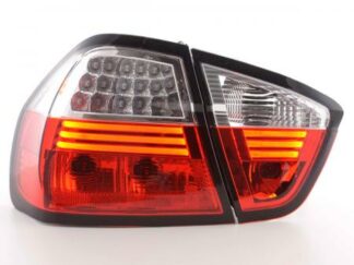 LED-takavalot BMW serie 3 saloon type E90 vm. 05-08 kirkas/punainen Takavalot