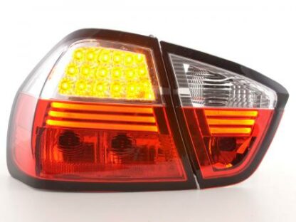 LED-takavalot BMW serie 3 saloon type E90 vm. 05-08 kirkas/punainen Takavalot 3