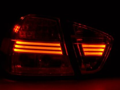 LED-takavalot BMW serie 3 saloon type E90 vm. 05-08 kirkas/punainen Takavalot 4