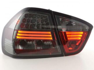 LED-takavalot BMW serie 3 saloon type E90 vm. 05-08 musta Takavalot