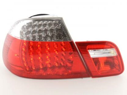 LED-takavalot BMW serie 3 Coupe type E46 vm. 99-03 kirkas/punainen Takavalot 2