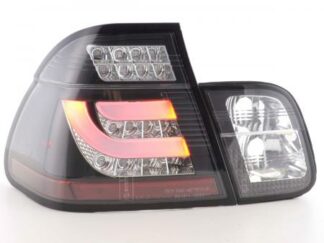 LED-takavalot BMW serie 3 E46 saloon vm. 98-01 musta Takavalot