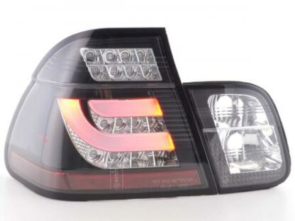 LED-takavalot BMW serie 3 E46 saloon vm. 98-01 musta Takavalot 2