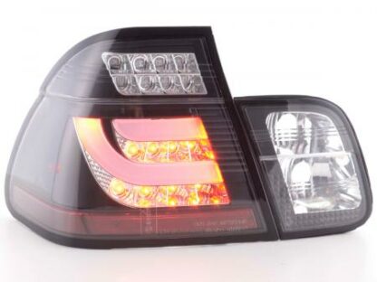 LED-takavalot BMW serie 3 E46 saloon vm. 98-01 musta - Image 3