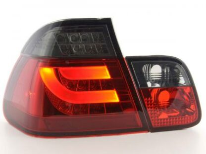 LED-takavalot BMW serie 3 E46 saloon vm. 98-01 punainen/musta Takavalot 2