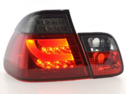 LED-takavalot BMW serie 3 E46 saloon vm. 98-01 punainen/musta Takavalot 3