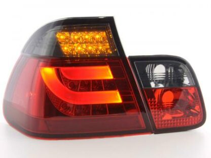 LED-takavalot BMW serie 3 E46 saloon vm. 98-01 punainen/musta Takavalot 4