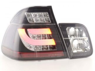 LED-takavalot BMW serie 3 E46 saloon vm. 02-05 musta Takavalot