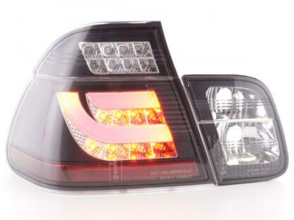 LED-takavalot BMW serie 3 E46 saloon vm. 02-05 musta Takavalot 3