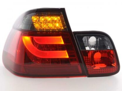 LED-takavalot BMW serie 3 E46 saloon vm. 02-05 punainen/musta Takavalot 3