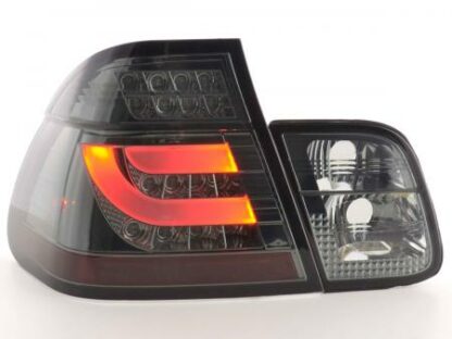 LED-takavalot BMW serie 3 E46 saloon vm. 02-05 musta Takavalot
