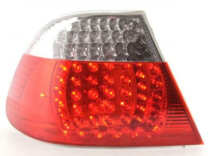 LED-takavalot BMW serie 3 Coupe type E46 vm. 99-02 kirkas/punainen Takavalot