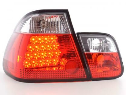 LED-takavalot BMW serie 3 saloon type E46 vm. 98-01 kirkas/punainen Takavalot