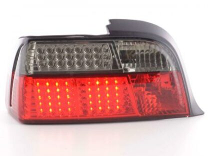 LED-takavalot BMW serie 3 E36 Coupe punainen/musta Takavalot 2