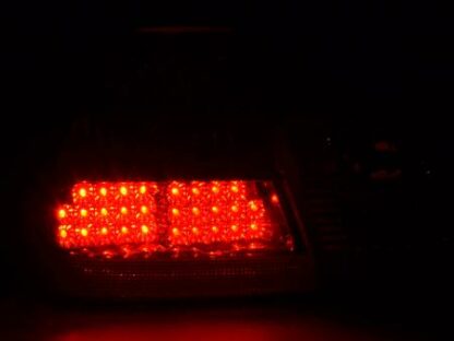LED-takavalot BMW serie 3 E46 saloon vm. 98-01 punainen/kirkas Takavalot 4