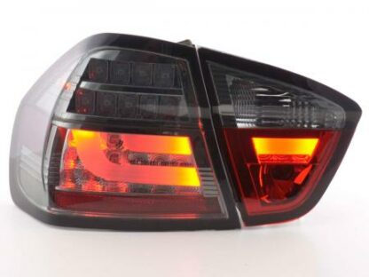 LED-takavalot BMW serie 3 E90 saloon vm. 05-08 musta Takavalot