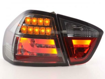 LED-takavalot BMW serie 3 E90 saloon vm. 05-08 musta Takavalot 4
