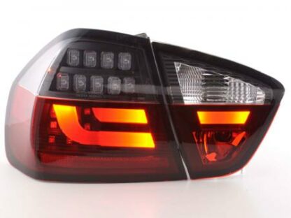 LED-takavalot BMW serie 3 E90 saloon vm. 05-08 punainen/musta Takavalot 2