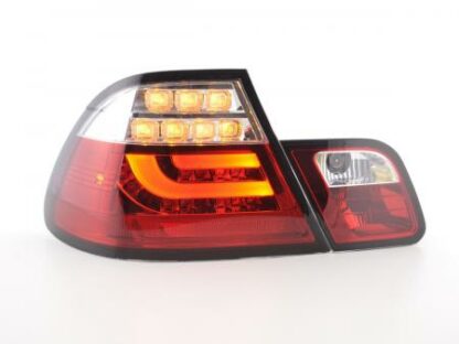 LED-takavalot BMW serie 3 E46 Coupe vm. 99-02 kirkas/punainen Takavalot 3