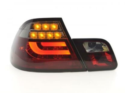 LED-takavalot BMW serie 3 E46 Coupe vm. 99-03 punainen/musta Takavalot 3