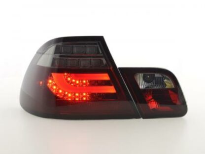 LED-takavalot BMW 3er E46 Coupe vm. 03-07 punainen/musta Takavalot 2
