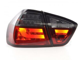 LED-takavalot BMW serie 3 E90 saloon vm. 05-08 punainen/musta Takavalot