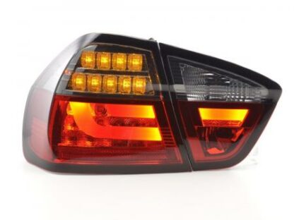 LED-takavalot BMW serie 3 E90 saloon vm. 05-08 punainen/musta Takavalot 3