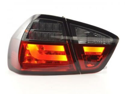 LED-takavalot BMW serie 3 E90 saloon vm. 05-08 punainen/musta Takavalot
