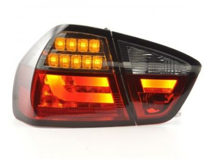 LED-takavalot BMW serie 3 E90 saloon vm. 05-08 punainen/musta - Image 3