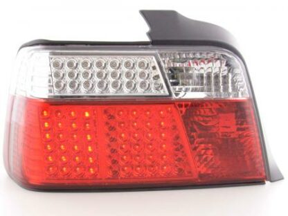 LED-takavalot BMW serie 3 saloon type E36 vm. 91-98 punainen/valkoinen Takavalot