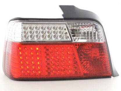 LED-takavalot BMW serie 3 saloon type E36 vm. 91-98 punainen/valkoinen - Image 2