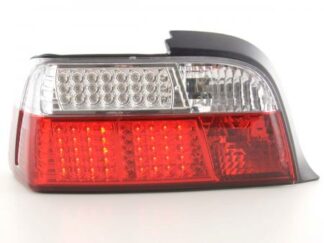 LED-takavalot BMW serie 3 Coupe type E36 vm. 91-98 punainen/valkoinen Takavalot