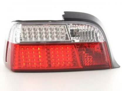 LED-takavalot BMW serie 3 Coupe type E36 vm. 91-98 punainen/valkoinen Takavalot