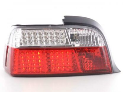 LED-takavalot BMW serie 3 Coupe type E36 vm. 91-98 punainen/valkoinen Takavalot 2