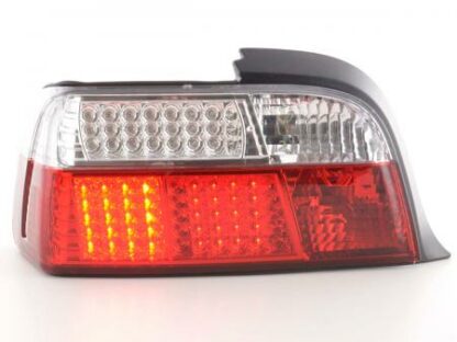 LED-takavalot BMW serie 3 Coupe type E36 vm. 91-98 punainen/valkoinen Takavalot 3