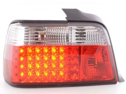 LED-takavalot BMW serie 3 saloon type E36 vm. 91-98 punainen/valkoinen Takavalot 2
