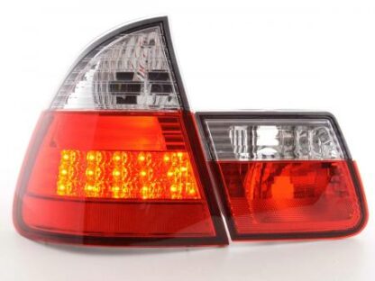 LED-takavalot BMW serie 3 Touring type E46 vm. 98-05 kirkas/punainen Takavalot