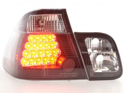 LED-takavalot BMW serie 3 saloon type E46 vm. 98-01 musta Takavalot 3