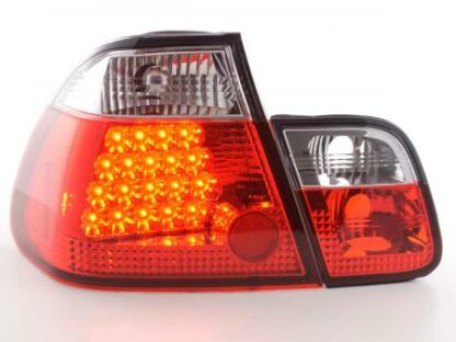 LED-takavalot BMW serie 3 saloon type E46 vm. 01-05 kirkas/punainen Takavalot
