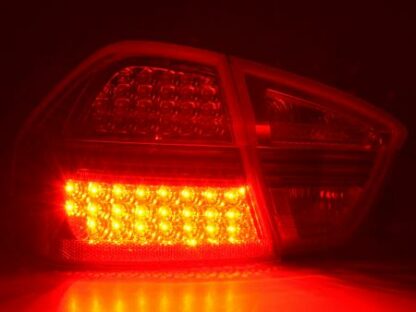 LED-takavalot BMW serie 3 saloon type E90 vm. 05-08 kirkas/punainen Takavalot 4
