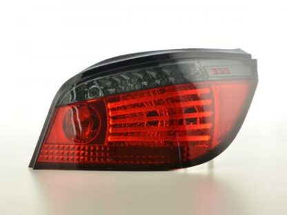 LED-takavalot BMW 5er E60 Limo vm. 08-09 punainen/musta Takavalot
