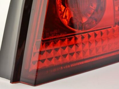 LED-takavalot BMW 5er E60 Limo vm. 08-09 punainen/musta Takavalot 3