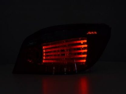 LED-takavalot BMW serie 5 E60 saloon vm. 07-09 punainen/smoke Takavalot 2