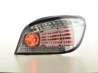 LED-takavalot BMW-sarja 5 E60 saloon vm. 07-09 kromi Takavalot