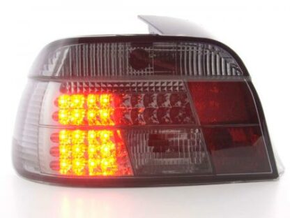 LED-takavalot BMW serie 5 saloon type E39 vm. 95-00 musta - Image 2