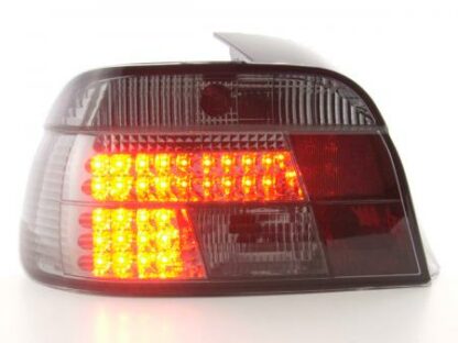 LED-takavalot BMW serie 5 saloon type E39 vm. 95-00 musta Takavalot 3