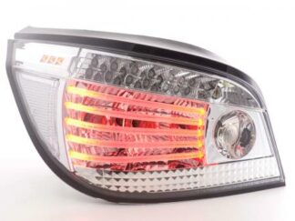 LED-takavalot BMW serie 5 saloon type E60 vm. 03- kromi Takavalot