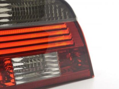 LED-takavalot BMW serie 5 E39 saloon punainen/musta Takavalot 4
